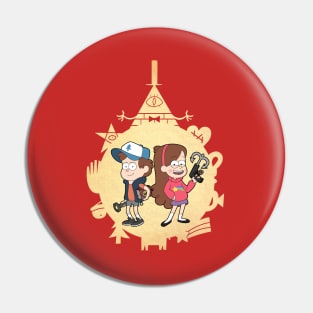 Mystery Twins Pin