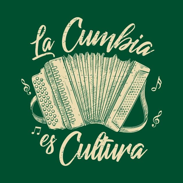 La Cumbia Es Cultura - vintage design by verde