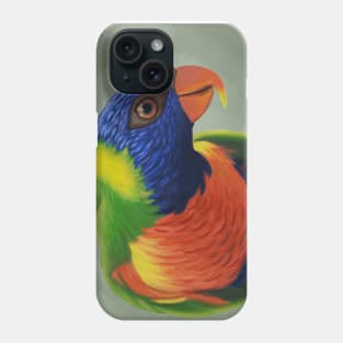 Curious Parrot Phone Case