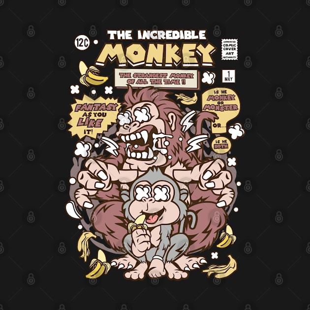 Incredible Monkey by p308nx