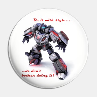 Autobot Jazz Pin