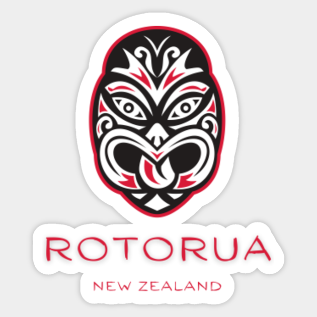 Rotorua Geothermal Maori Aotearoa New Zealand NZ Rotorua Sticker TeePublic