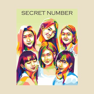 secret number pop art T-Shirt