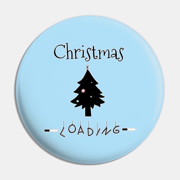 Loading Christmas Pin by DitzyDonutsDesigns