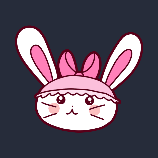 Pink Girly Bunny by saradaboru