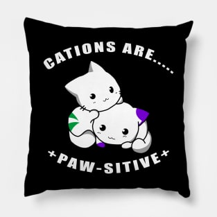 Cations are Pawsitive Pillow