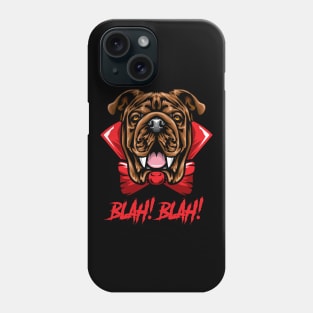 Halloween Vampire Bulldog Phone Case