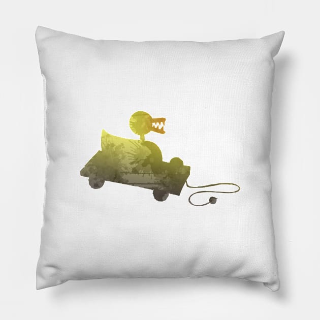 Toy Inspired Silhouette Pillow by InspiredShadows