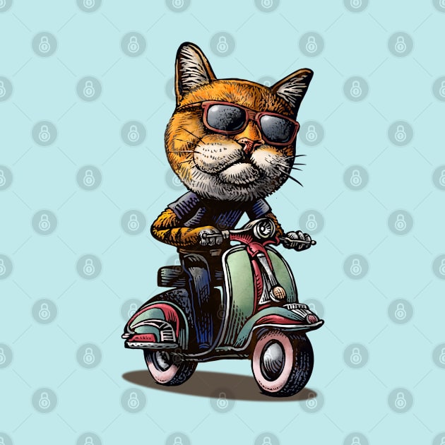 Cool Cat by ChetArt