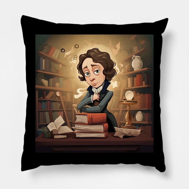 John Keats Pillow by ComicsFactory