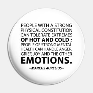 MARCUS AURELIUS - MOTIVATIONAL QUOTES Pin