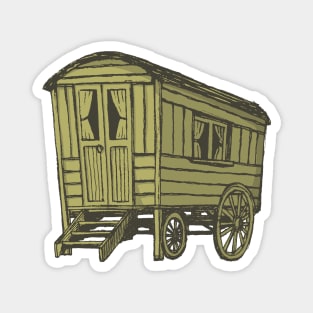 Gypsy Caravan Wagon Magnet