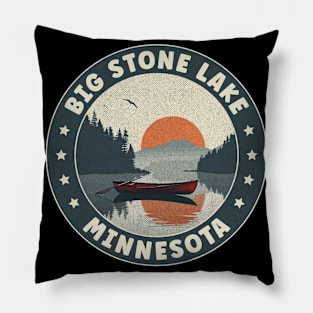 Big Stone Lake Minnesota Sunset Pillow