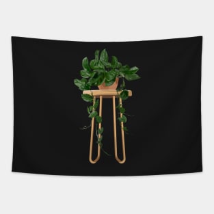 Philodendron Hederaceum Plant Tapestry