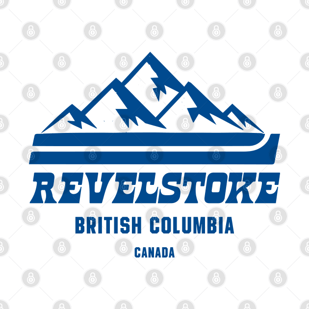 Revelstoke British Columbia Ski by Alexander Luminova