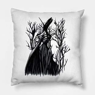 Lady Crow Pillow