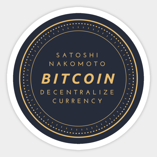BTC Club - Bitcoin - Sticker | TeePublic
