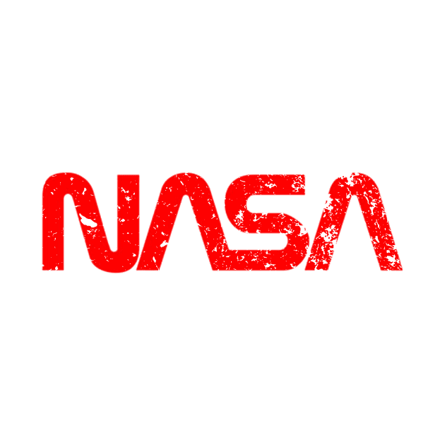 NASA Distressed Look Logo by PixelatedPixels