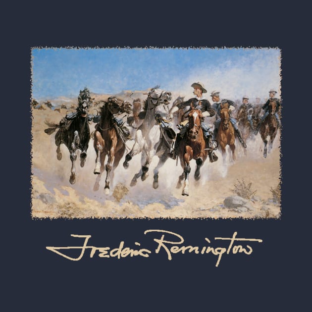 Cowboys by Frederic Remington by MasterpieceCafe