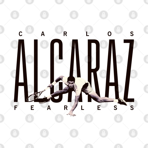 Carlos Alcaraz fearless by dhaniboi