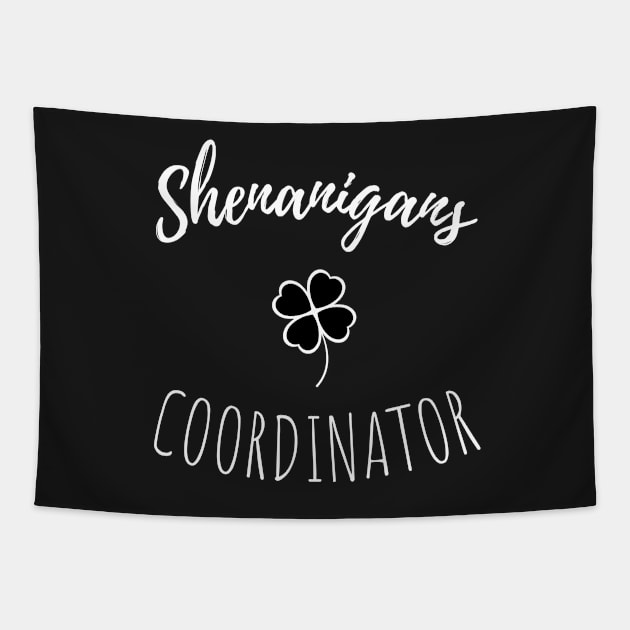 Shenanigans Coordinator Squad St Patricks Day Rainbow Tapestry by WassilArt