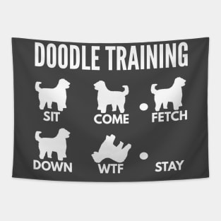 Doodle Training - Doodle Tricks Edit Tapestry