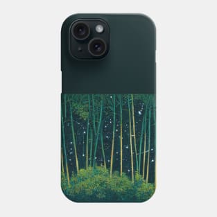 A forest of bamboo and stars Phone Case