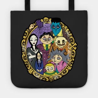 The Animated Addams Family Portrait Tote