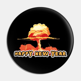 Happy New Year Funny Design, Merry Christmas, 2021 Pin