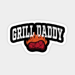 Grill Daddy - BBQ Pit Master Vintage Magnet