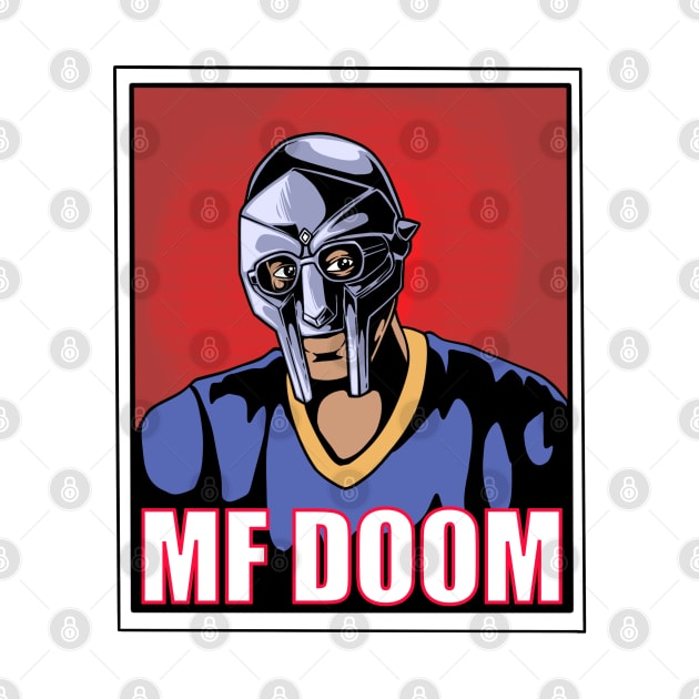 MF Doom by littlepdraws