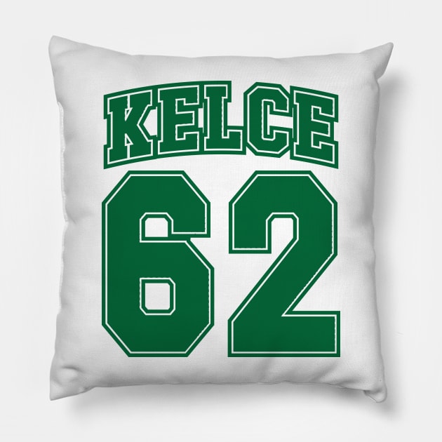 Jason Daniel Kelce Philadelphia v4 Pillow by Emma