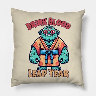 Leap year monster Pillow