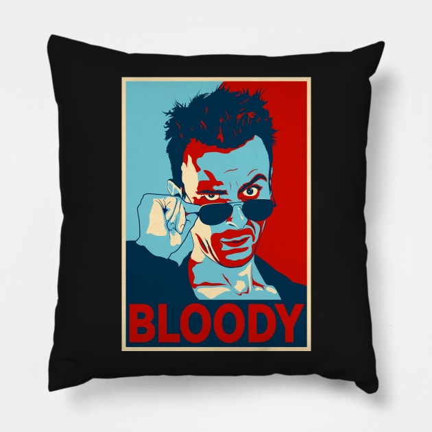 CASSIDY BLOODY Pillow by Theo_P