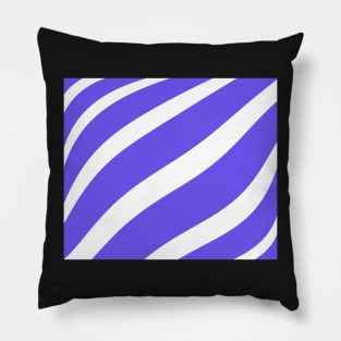 Abstract pattern - blue and white. Pillow