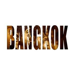 Bangkok Typography Graphic Image T-Shirt