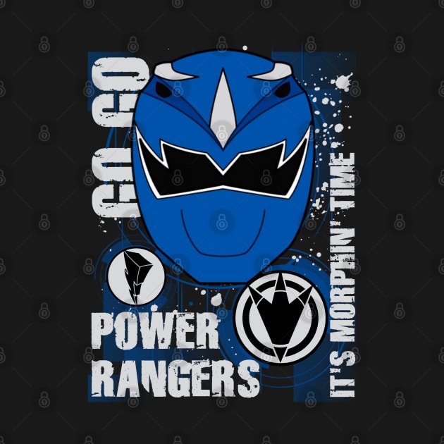 It's Morphin' Time Blue Ranger, Dino Thunder by CRD Branding