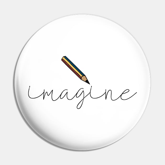 a Pencil of Imagination Pin by notami