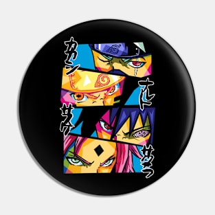 Team 7 Kakashi Pin