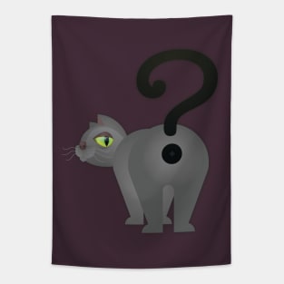 Curious Kitty Cat Tapestry