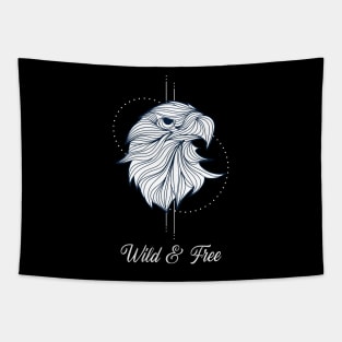 Wild & Free Eagle Tapestry