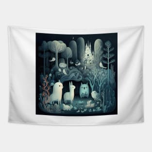 woodland creatures Tapestry