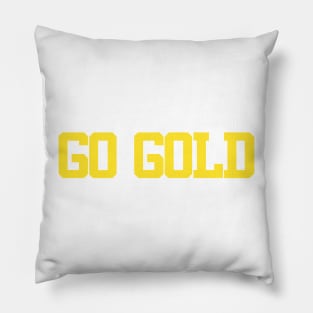 Color Wars- Go Gold Pillow