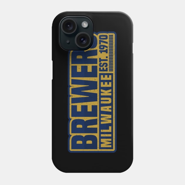 Milwaukee Brewers 01 Phone Case by yasminkul