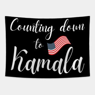 Counting Down to Kamala Inauguration Day 2021 Tapestry