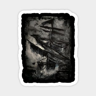 pirate ship Magnet