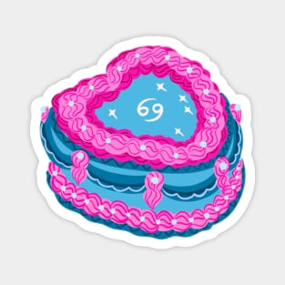 Cancer Cake Magnet