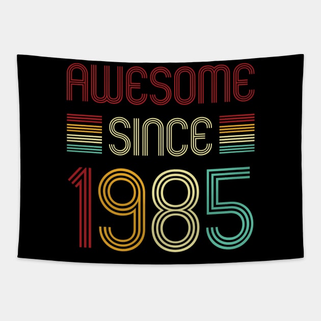 Vintage Awesome Since 1985 Tapestry by Che Tam CHIPS