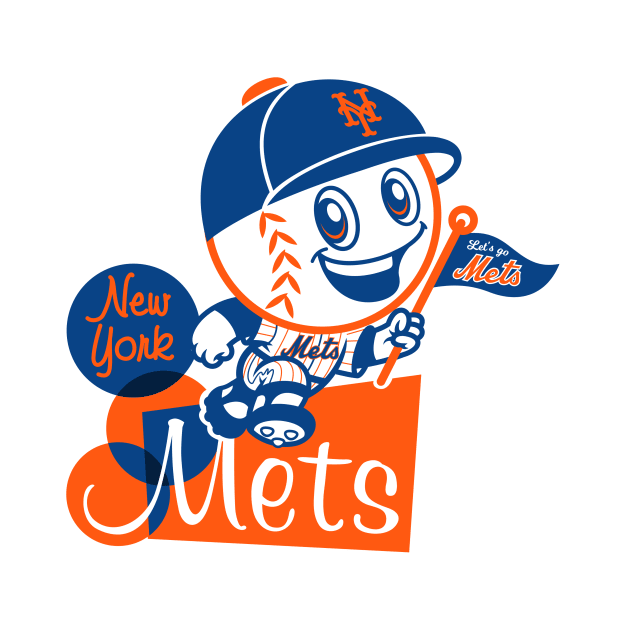 Lets Go Mets by ElRyeShop