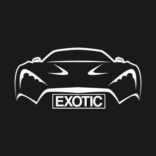 Exotic Super Car Minimilist T-Shirt